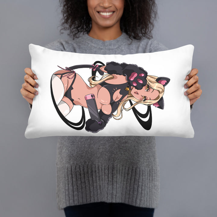 Sexy Gamer Gear Bad Kitty Companion Pillow 3