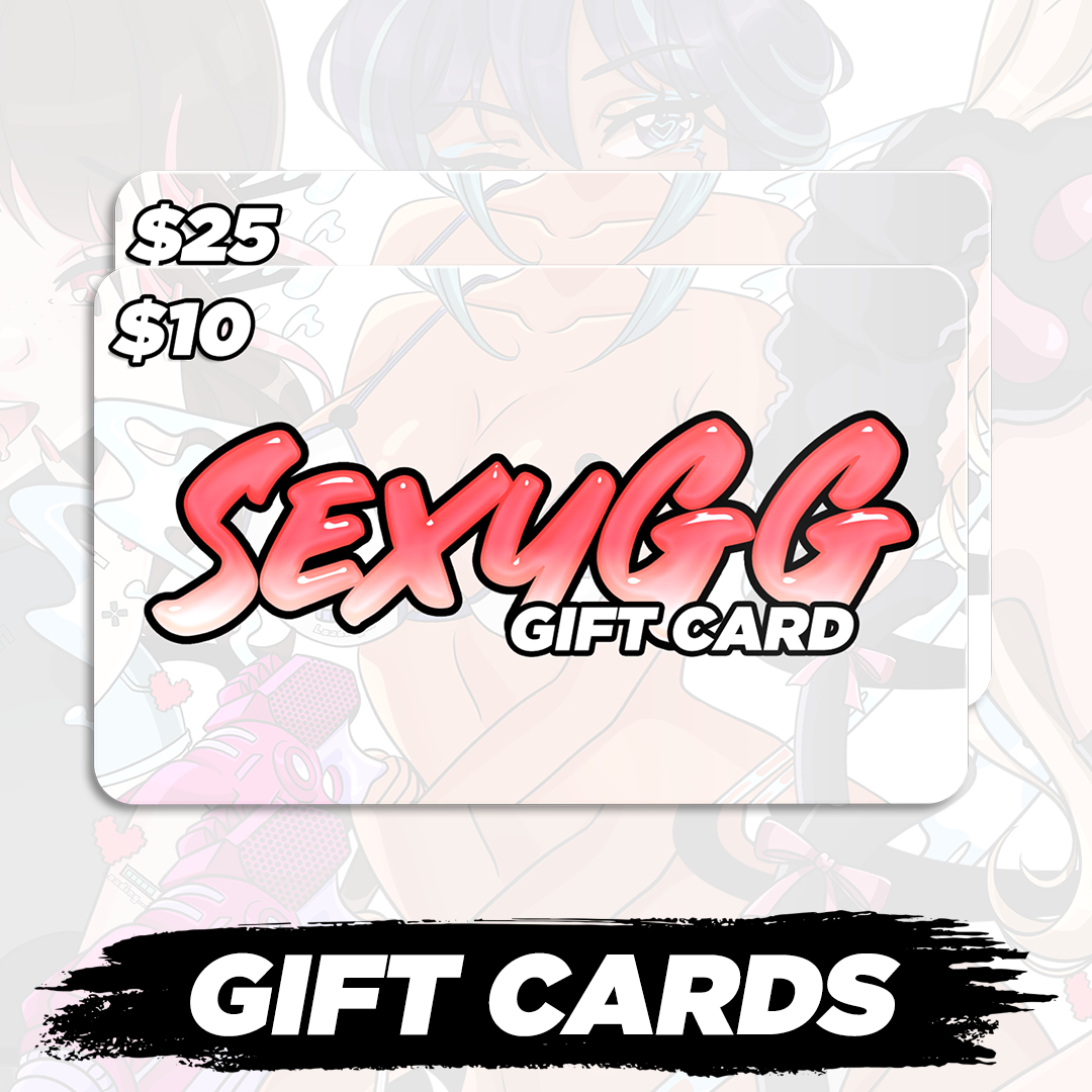 SexyGG Digital Gift Cards, Sexy Gamer Gear Gift Cards