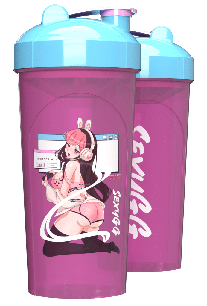 SexyGG Shaker Cup, #7 Game On SexyGG Shaker Bottle