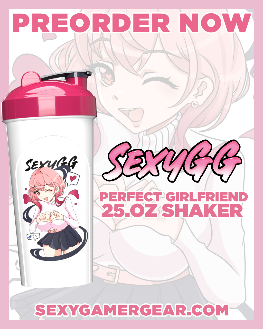 SexyGG Perfect Girlfriend Shaker Cup Preorder