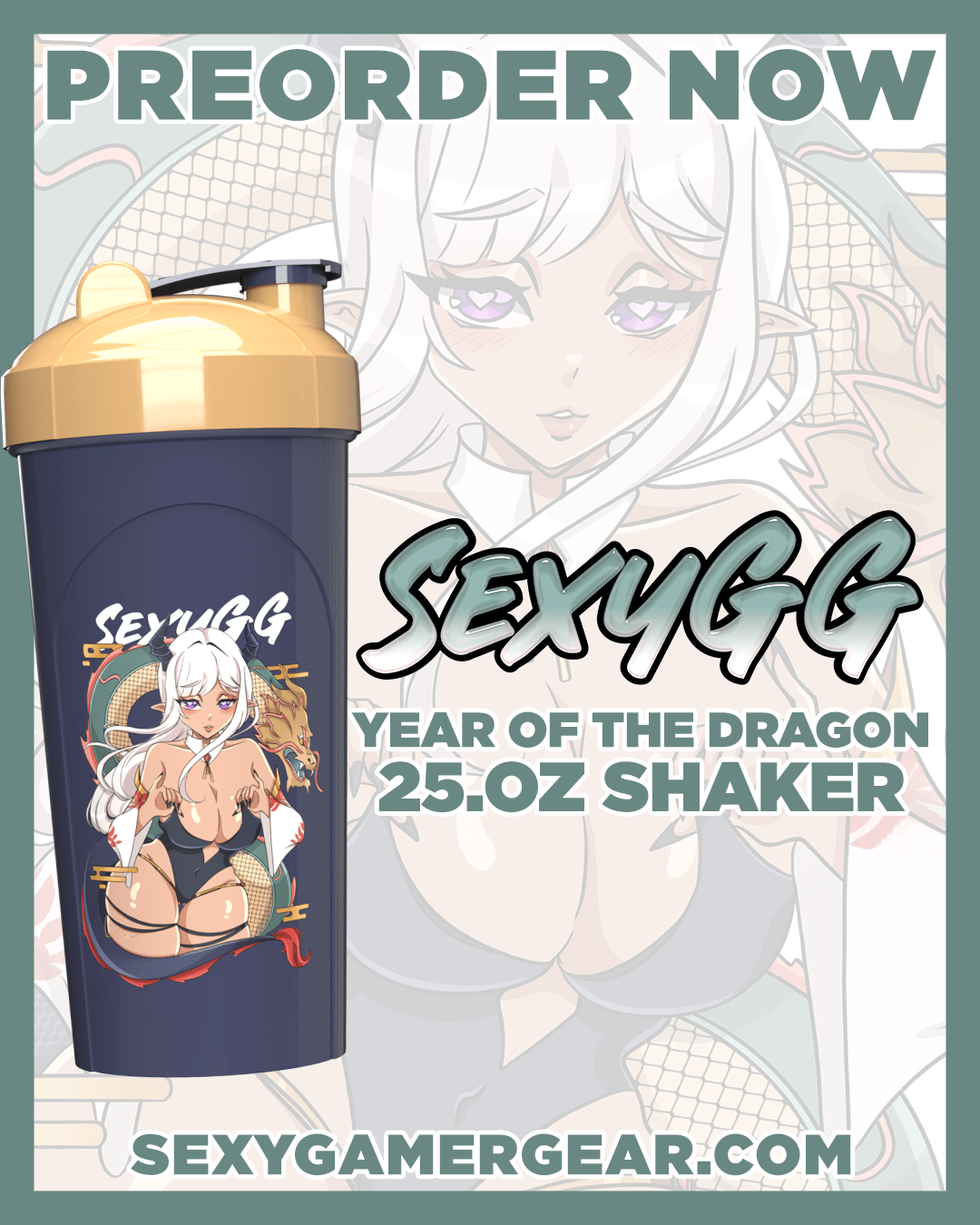 SexyGG Year Of The Dragon Shaker Cup Preorder