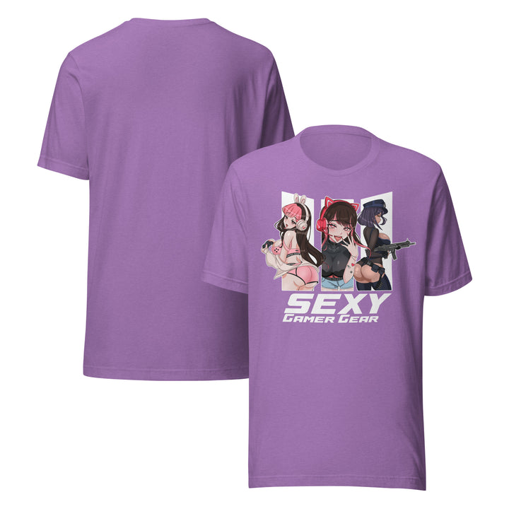 Sexy Gamer Gear Anime Girl T-Shirt Lineup 03 13