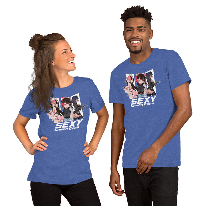 Sexy Gamer Gear Anime Girl T-Shirt Lineup 03 2
