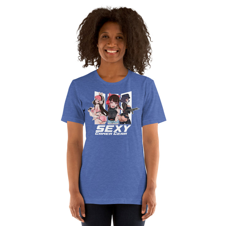 Sexy Gamer Gear Anime Girl T-Shirt Lineup 03 9