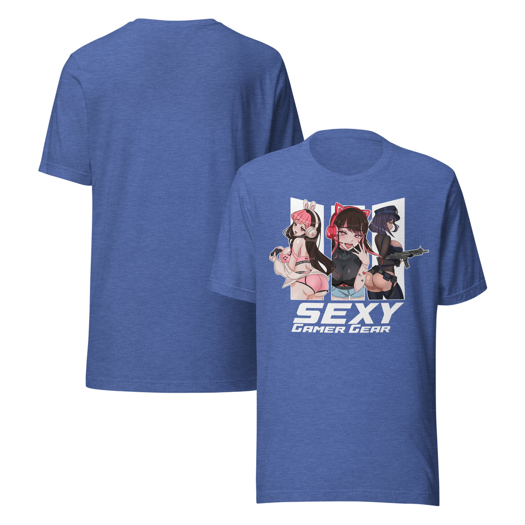 Sexy Gamer Gear Anime Girl T-Shirt Lineup 03 14