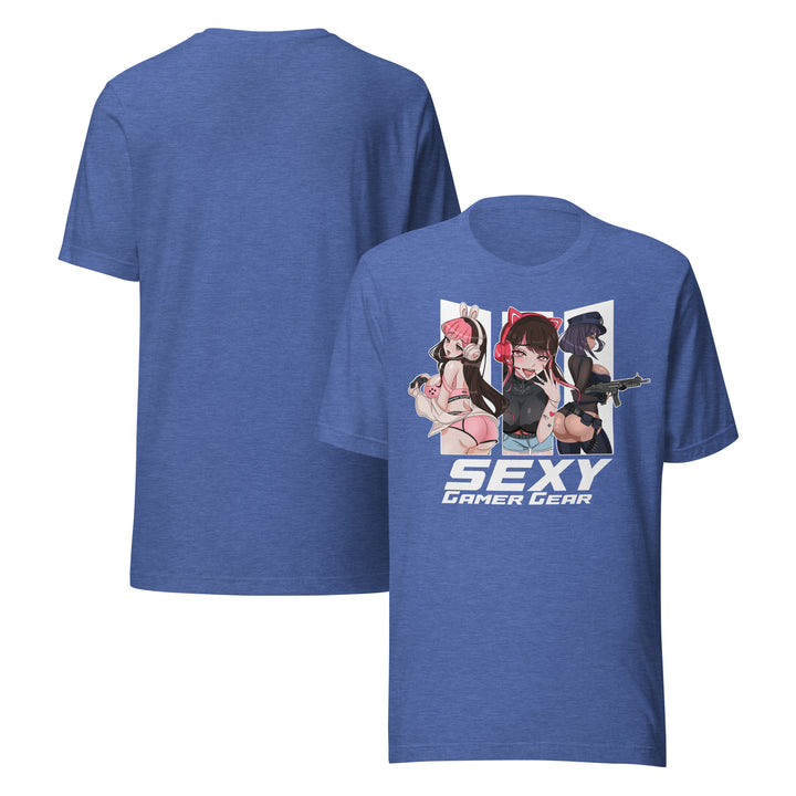 Sexy Gamer Gear Anime Girl T-Shirt Lineup 03 14