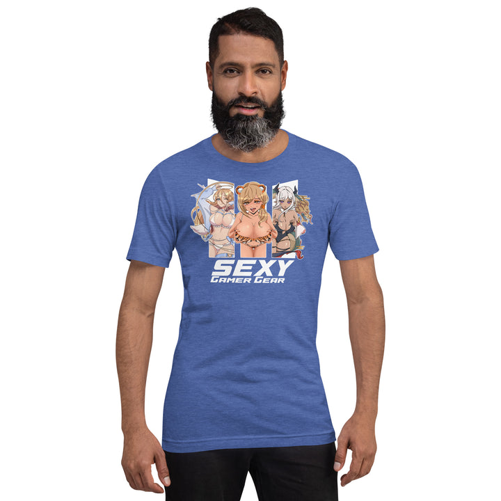 Sexy Gamer Gear Anime Girl Waifu T-Shirt 13