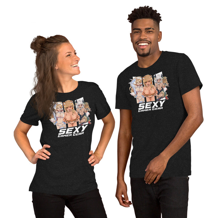 Sexy Gamer Gear Anime Girl Waifu T-Shirt