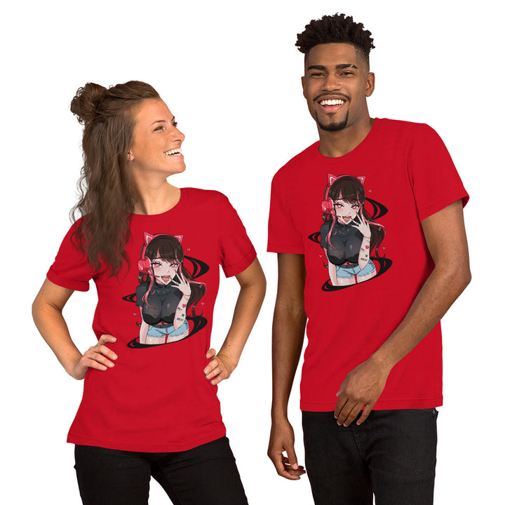 Sexy Gamer Gear Super Stream Dream Anime Girl Waifu T-Shirt 3