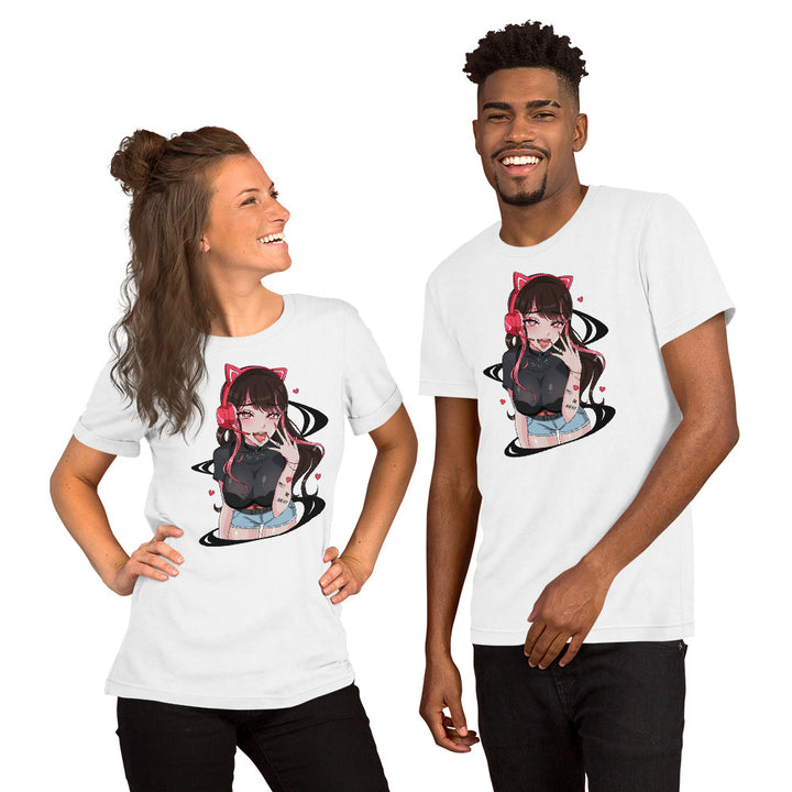 Sexy Gamer Gear Super Stream Dream Anime Girl Waifu T-Shirt 4