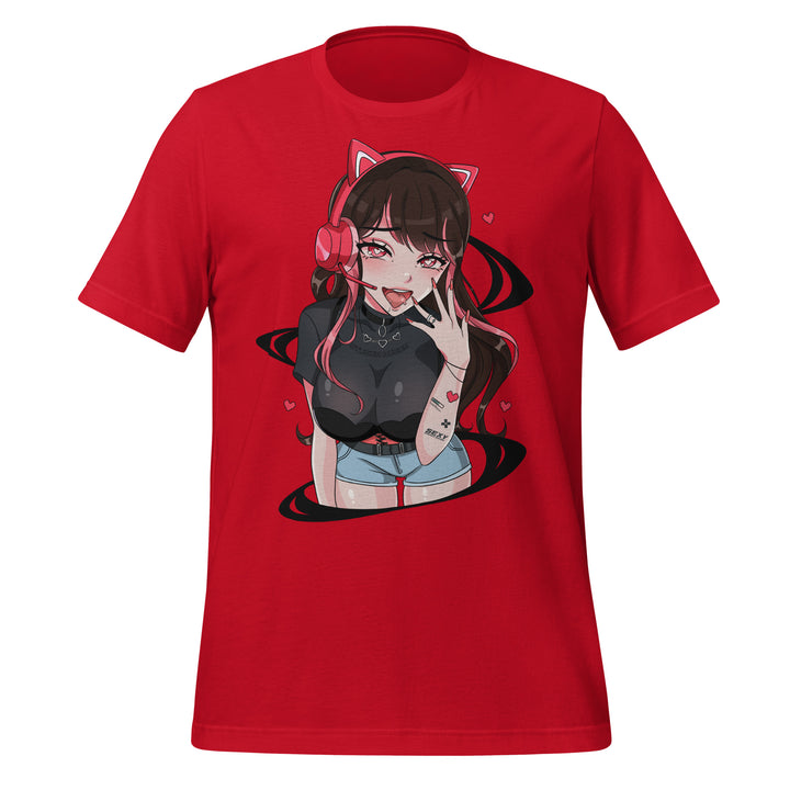 Sexy Gamer Gear Super Stream Dream Anime Girl Waifu T-Shirt