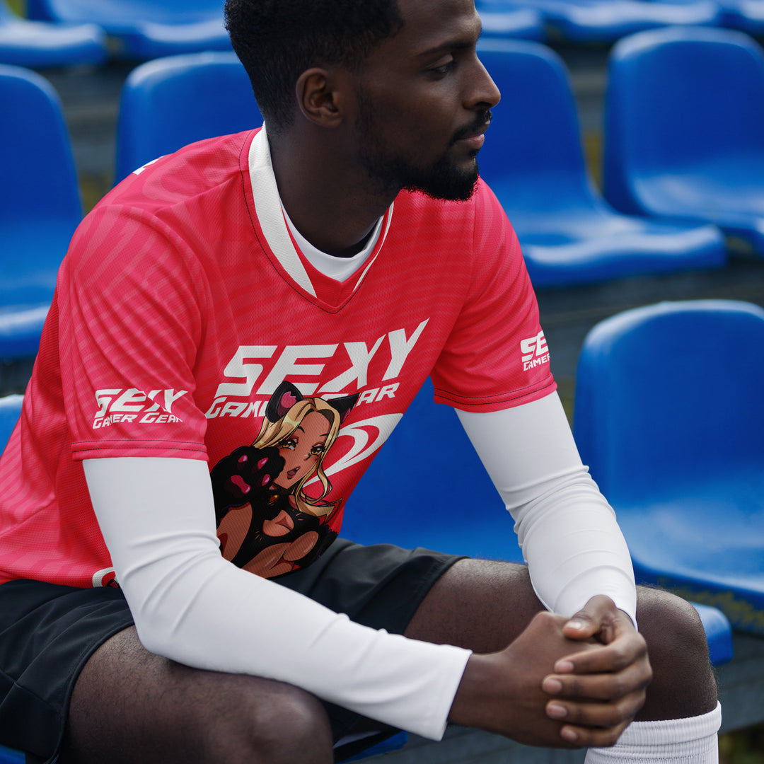 Sexy Gamer Gear Bad Kitty Gaming Jersey Anime Gaming Apparel 6