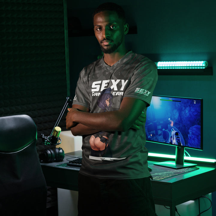 Sexy Gamer Gear Military Assets Gaming Jersey Anime Gaming Apparel 4