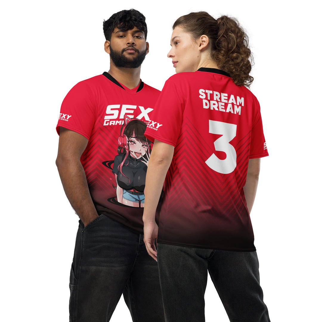 Sexy Gamer Gear Stream Dream Gaming Jersey Anime Gaming Apparel 3