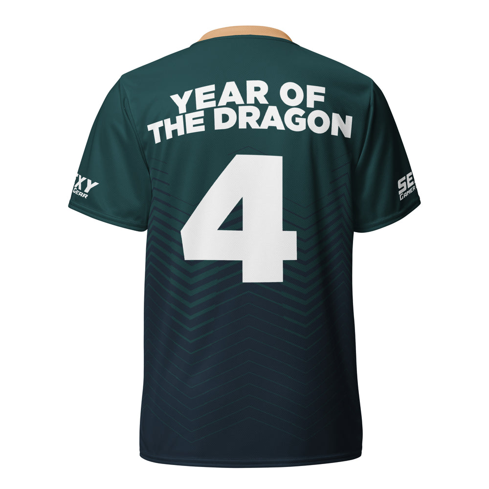 Sexy Gamer Gear Year Of The Dragon Gaming Jersey Anime Gaming Apparel 2