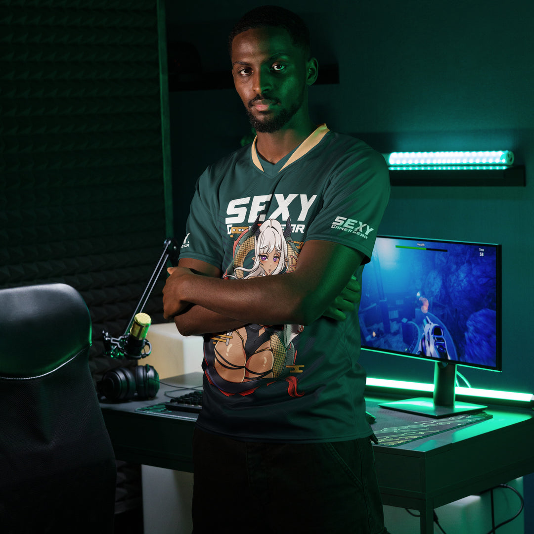 Sexy Gamer Gear Year Of The Dragon Gaming Jersey Anime Gaming Apparel 4