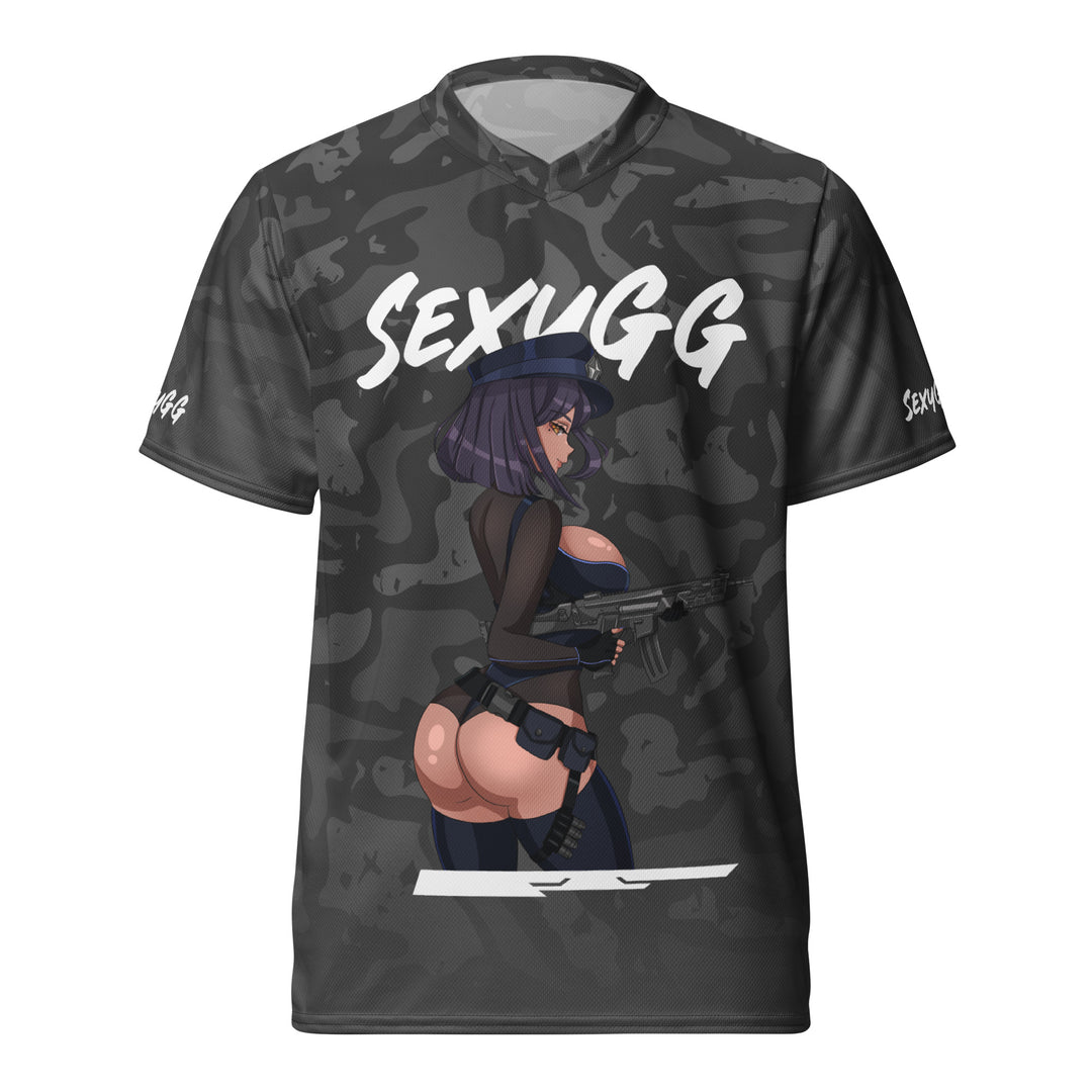 SexyGG Sexy Gamer Gear Military Assets Anime Girl Jersey
