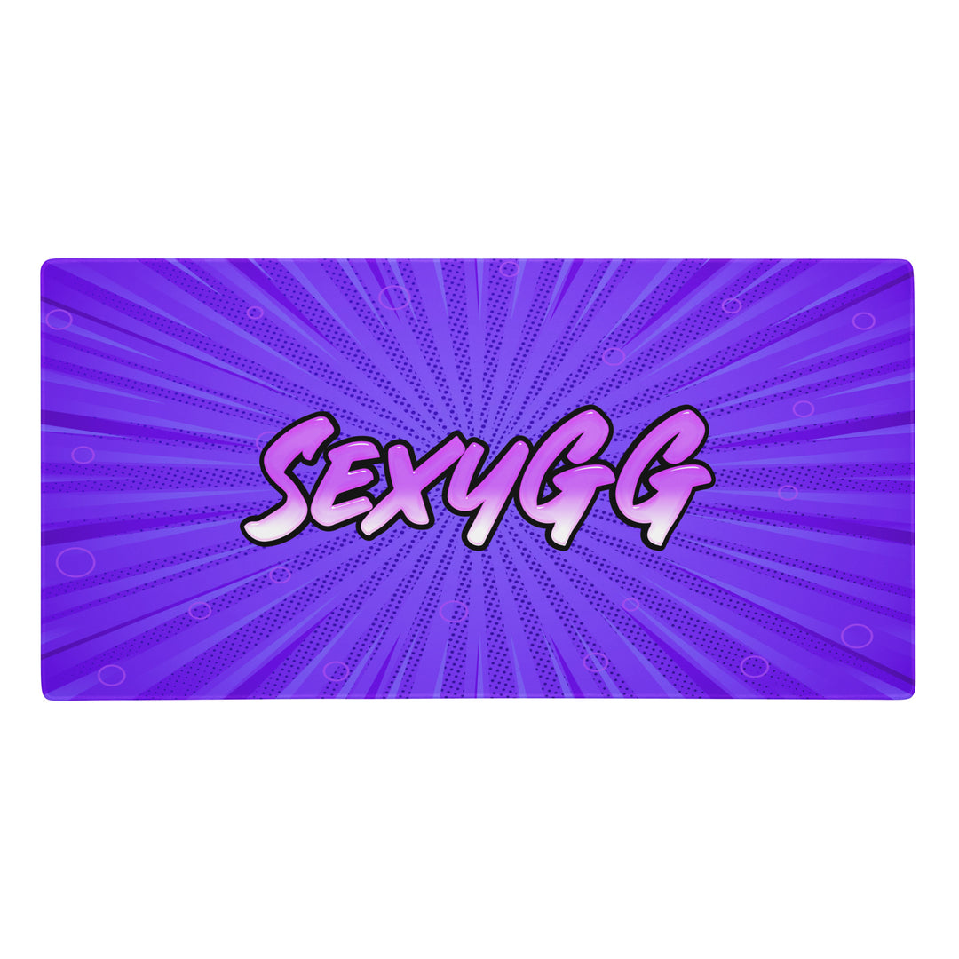 SexyGG Purple Gaming Mouse Pad