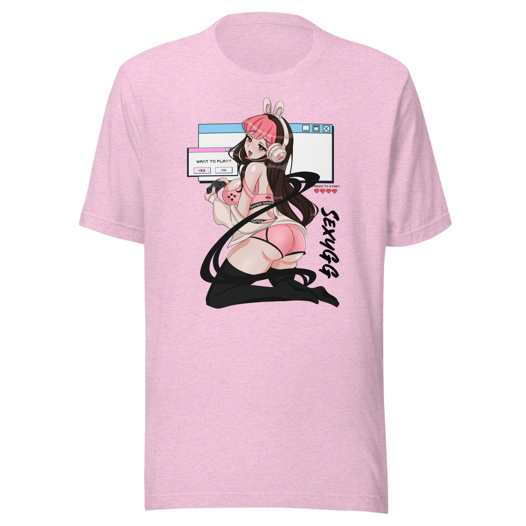 SexyGG Sexy Gamer Gear Game On T-Shirt For Gamers